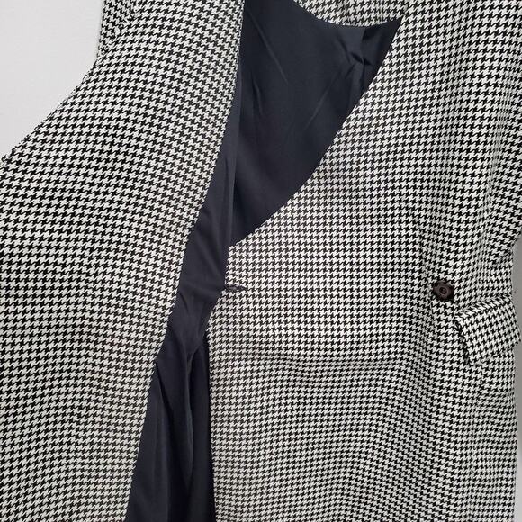NWOT Jason Wu Houndstooth Wrap Dress - Picture 7 of 9